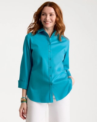No Iron™ Stretch Shirt | Chico's